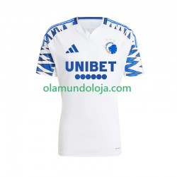Camisola FC Copenhague Homem Equipamento Primeiro 2024-2025 Manga Curta